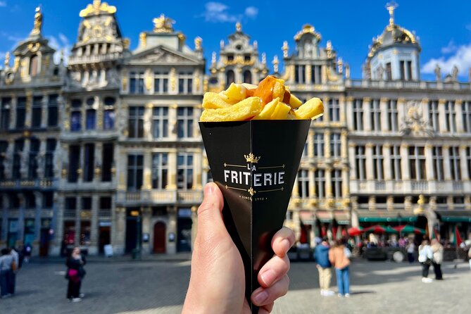 Brussels Food Tour: 10 Tastings of Waffles, Beers, Fries & More - Brasserie Ommegang and the savory heart of the tour