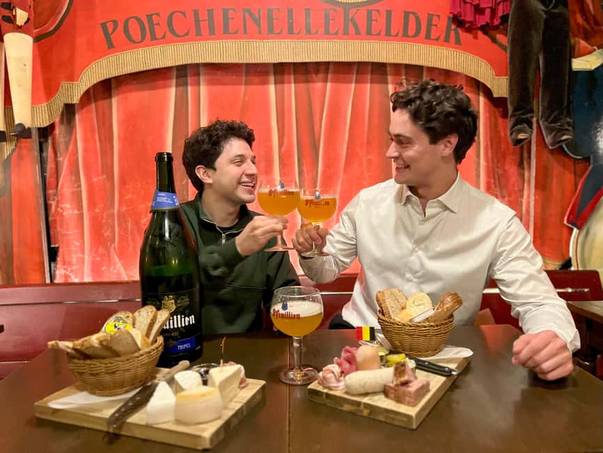 Brussels: Food Tour of 10 Tastings - Waffles, Beers & More - Croquettes, fries, and Flemish Carbonnade