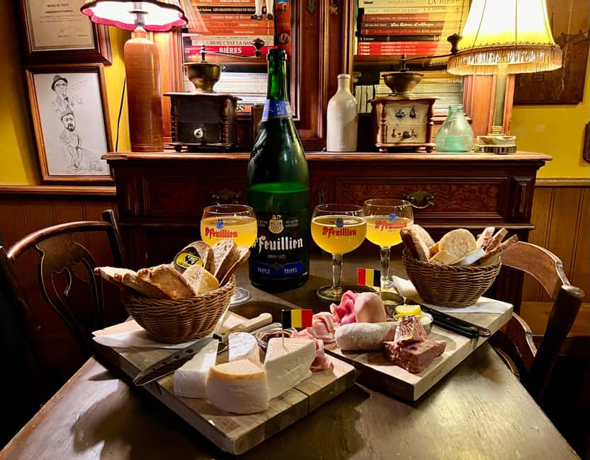 Brussels: Food Tour of 10 Tastings - Waffles, Beers & More - Chocolate and pastry in the Queen’s Gallery