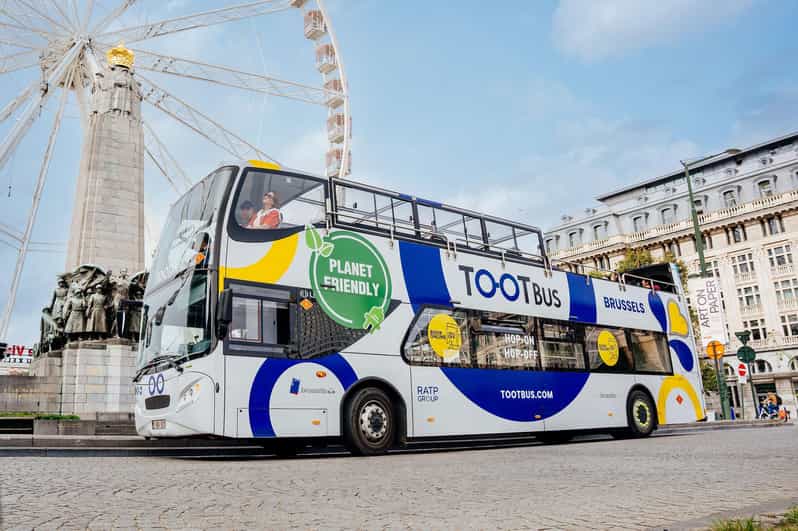 Brussels: Hop-On Hop-Off Bus Tour& Belgian Beer World Museum - A useful first ride through Brussels