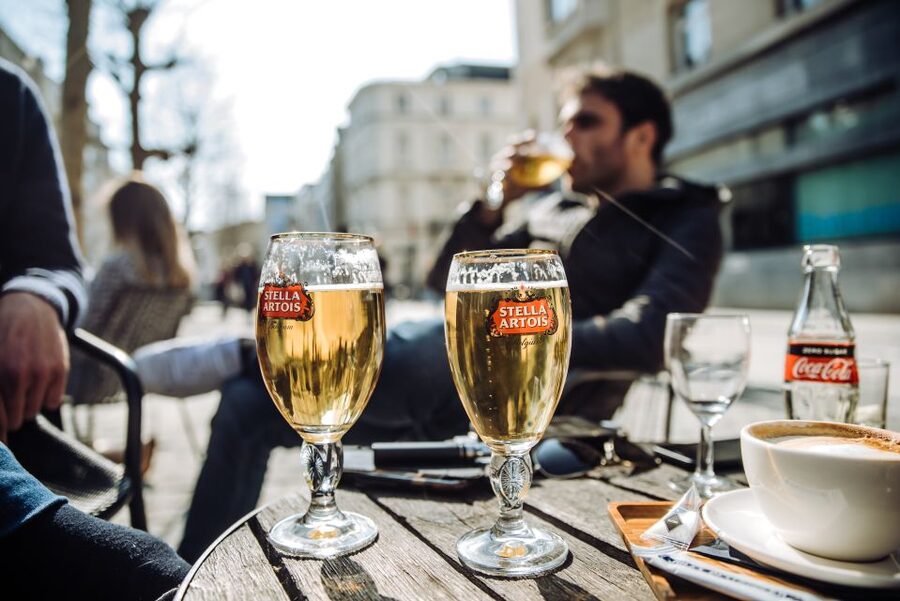 Brussels: Private Beers, Bars, and Live Music Tour by Night - Finishing above the city at Play Label Rooftop