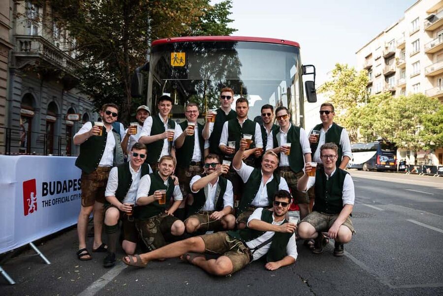 Budapest: BeerBus Sightseeing Tour with unlimited beer - The Hungarian Parliament Building