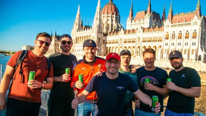 Budapest: Sip & Sail Danube Cruise with Unlimited Beer - Parliament and the first Danube views