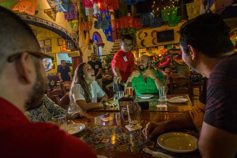 Cancún: Taco & Local Beer Tasting Tour with transportation - Stop three: Avenida Yaxchilán and more regional variety