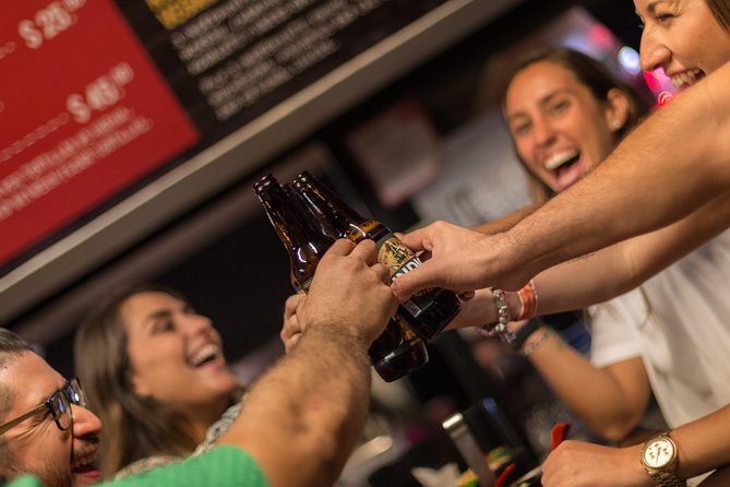 Cancun Taco Tour, Local Beer and Night Market with Transportation - Parque de las Palapas and the final churro