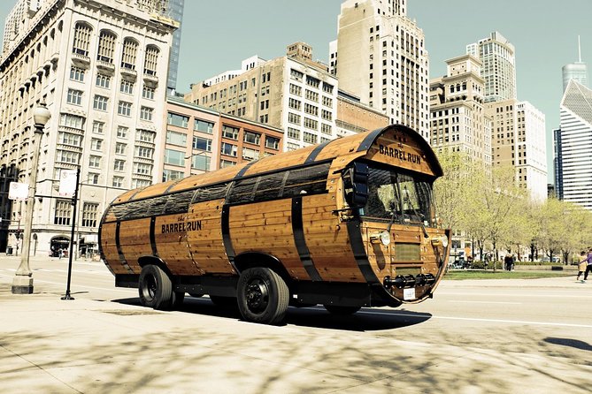 Chicago Craft Brewery Barrel Bus Tour - Riding Chicago’s Barrel Bus from River North