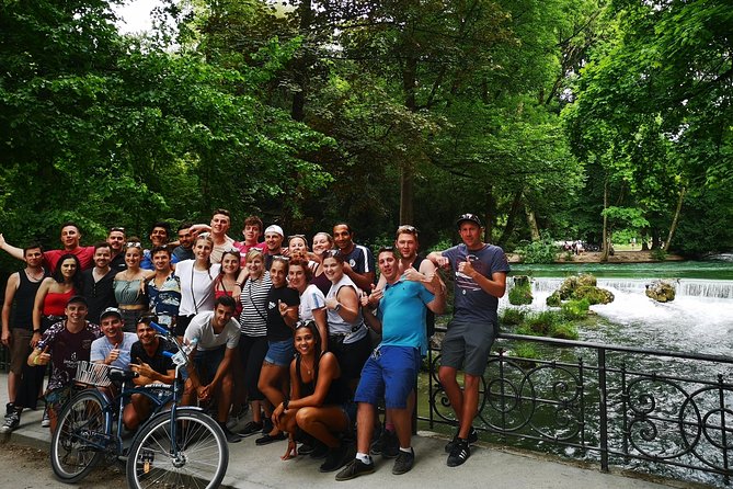 Classic Mike's Bike Tour daily @ 11.30 incl Beer Garden & Surfers - Riding beside the Isar to the famous wave