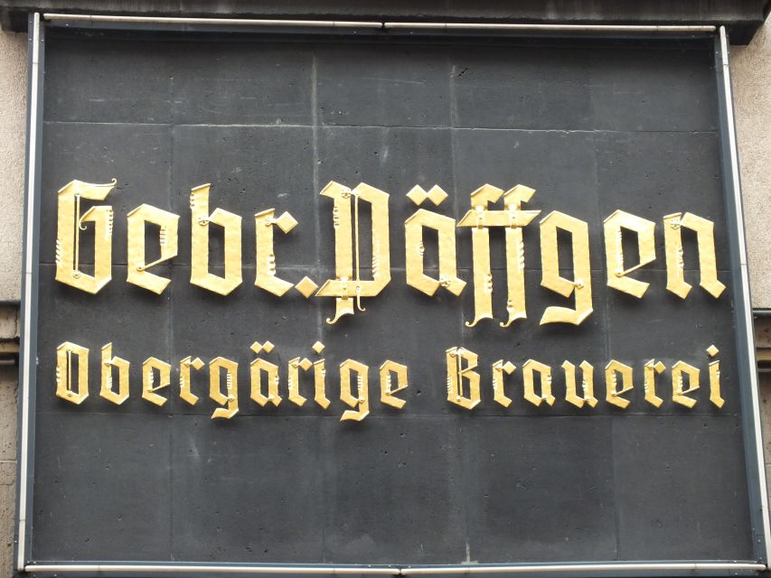Cologne: Brewery Tour with Kölsch and Halven Hahn - Two hours in Cologne’s Old Town