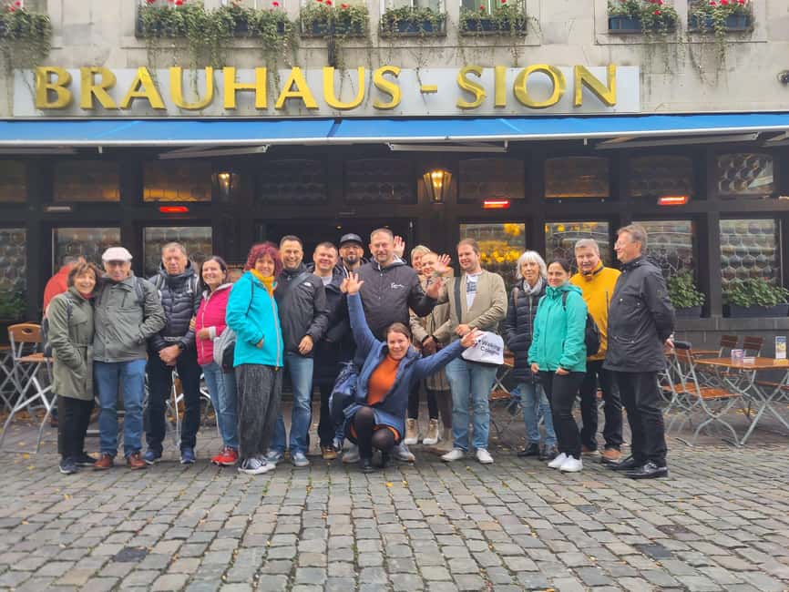 Cologne: Old Town Walking Tour inkl Brewery Visit - Starting beneath Cologne Cathedral
