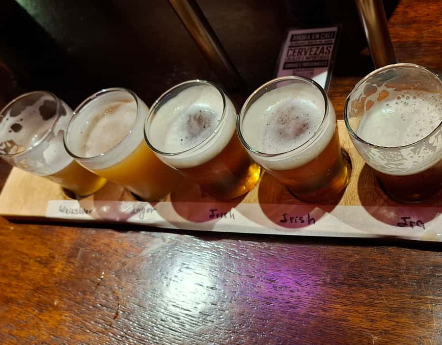 Craft Beer Pub Crawl in Cali - Botánico Pub Starts the Night on a Terrace