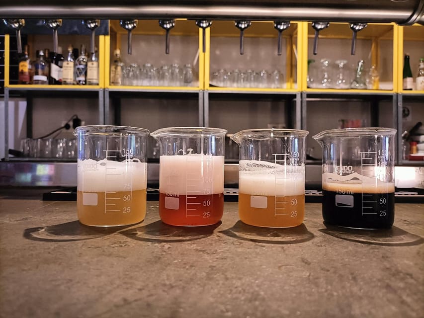 Craft Beer Tasting and tapas in Valencia - Four beers, four bites, and a changing menu