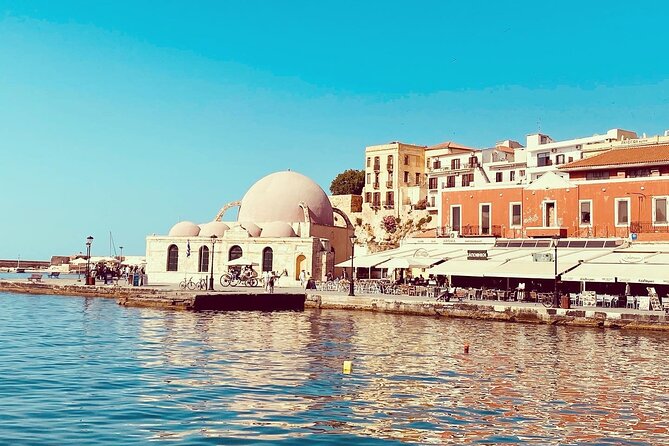 Cruise Ship Guest Beer & Food Tour - Chania Old Port - Walking the old walls toward the final pub