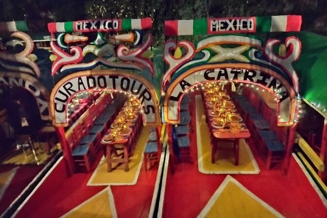 Day of the Dead Night in Xochimilco: Dinner & beer tasting - The traditional boat ride and the dinner program