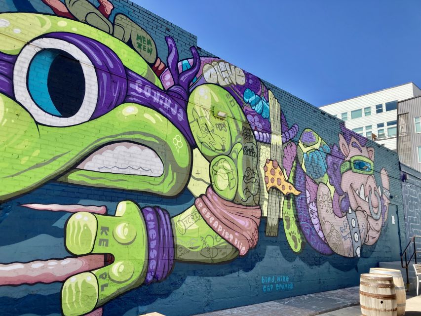 Denver Street Art & Murals Tour + Brewery Visit/Beer Tasting - RiNo collaboration murals and major photo stops