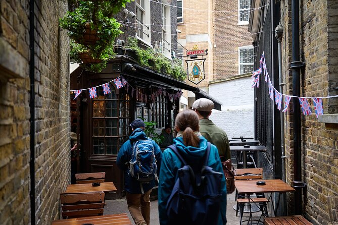 Devour London Historical Pub Tour:Traditional British Food & Ales - Ye Olde Mitre and a pork pie with London Pride
