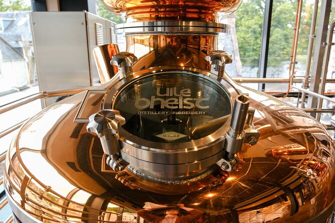 Distillery and Brewery Tour in Inverness Scotland - Tasting new-make spirit, Colpach whisky, and beer