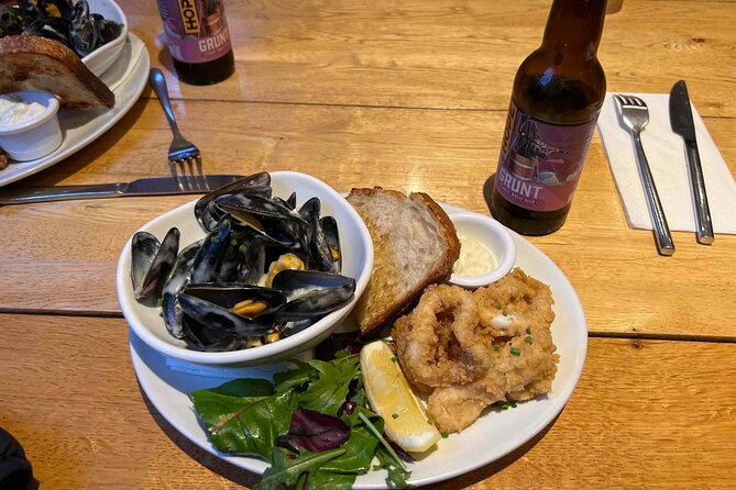 Dublin Coastal Craft Beer and Seafood Trail - The old courthouse, smoked salmon, and Guinness bread