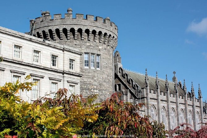 Dublin in a Day Private Tour: Book of Kells & Guinness Storehouse - Temple Bar beyond the pub signs