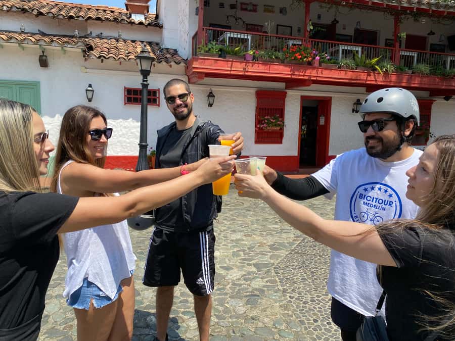 E-Bike City Tour Medellin with Local beer and Snacks - The city’s transformation, explained on the move