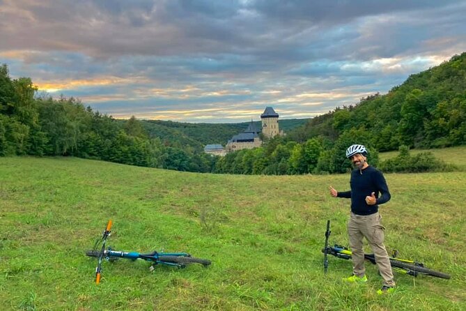 E Bike Day Trip I Visit a Roman Castle and Taste Craft Beer - Vseradice brewery and the best meal of the day