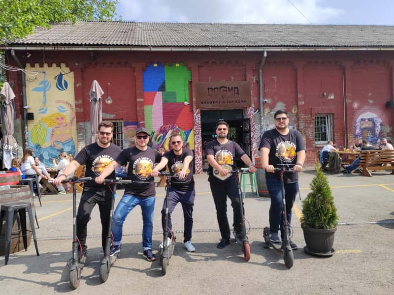 E Scooter Craft Beer and Breweries tour - Who will enjoy this most
