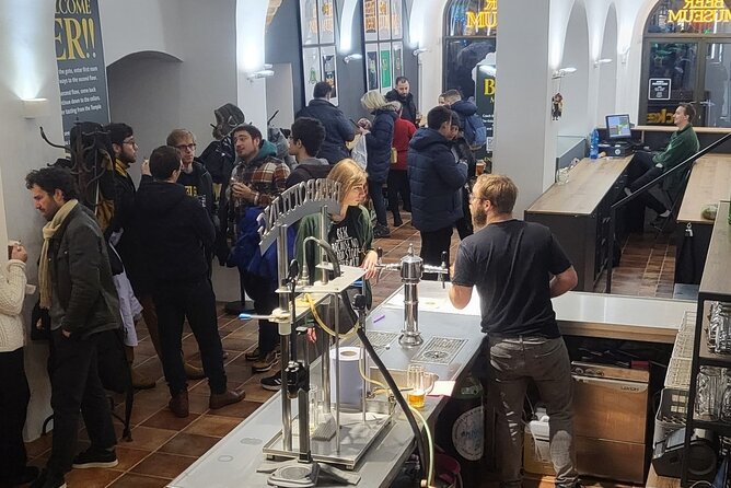 Enjoy 3 beers in Czech Beer Museum - The cellar tasting and the included beers