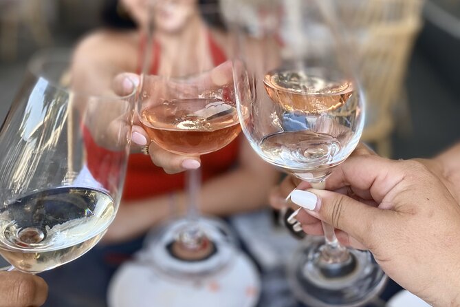 Explore Wine in Santorini Wine tasting in 3 wineries and brewery - Cheese and snacks make the tasting easier