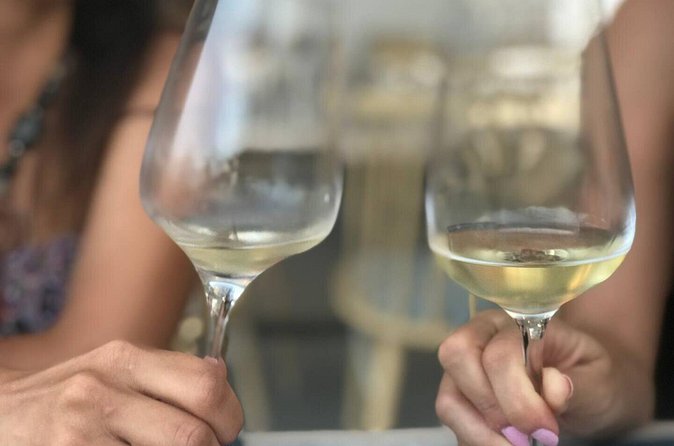 Explore Wine in Santorini Wine tasting in 3 wineries and brewery - Maria and the value of private transport