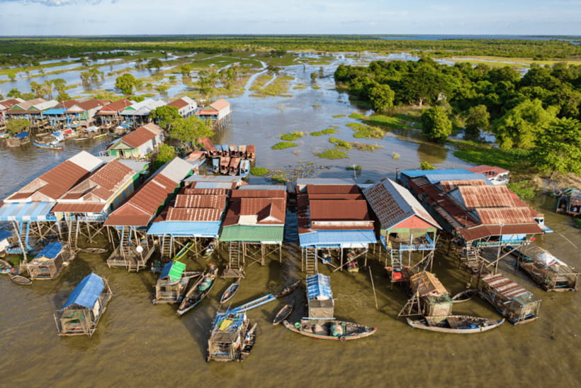 Floating Village Tour with Khmer Meal & Beer - The one-hour boat ride into local life