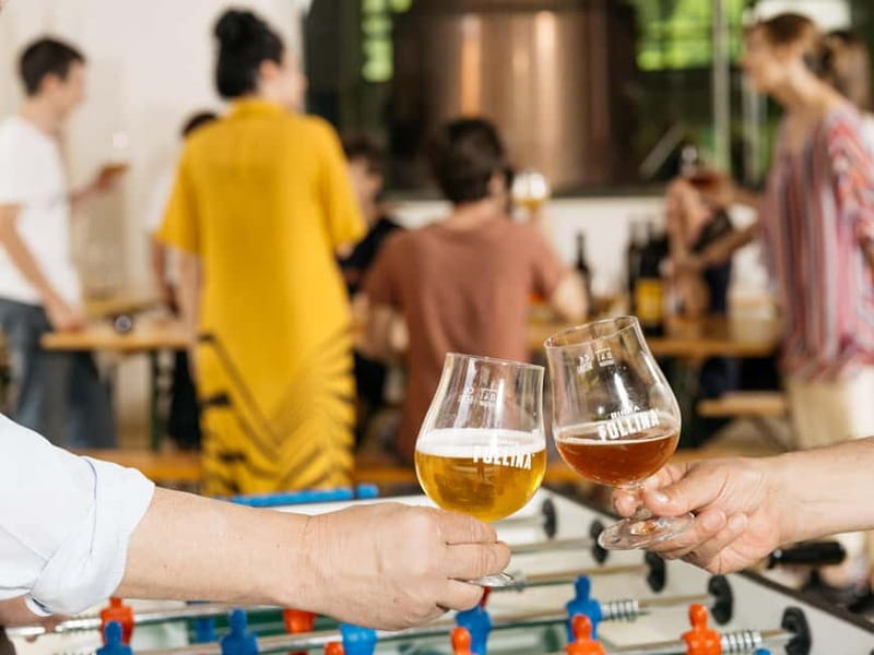 Follina: Visit to a craft brewery, 3 beers and local specialities ITA - What the three-beer tasting includes