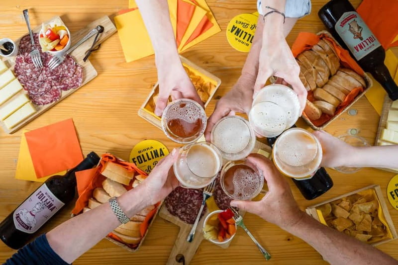 Follina: Visit to a craft brewery, 3 beers and local specialities ITA - What the tasting says about local culture