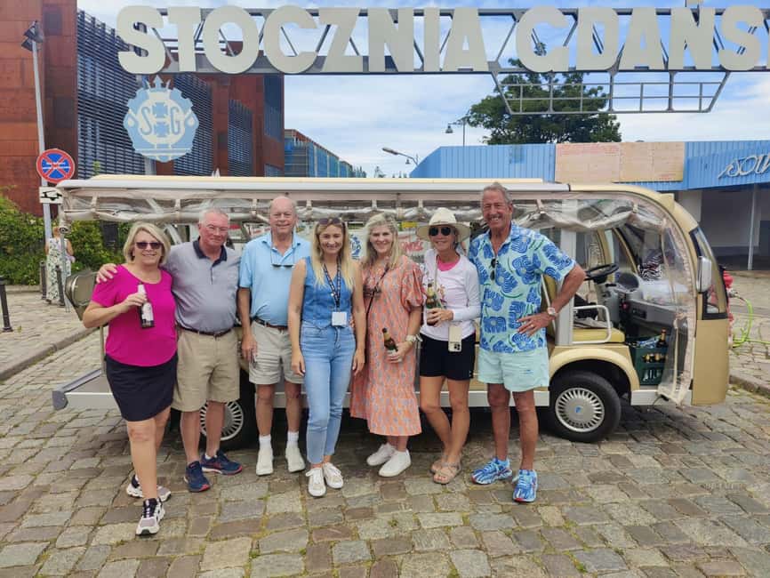 Gdansk: NO LIMIT BEER City Tour by Golf Cart Private/Shared - How the timing changes the experience