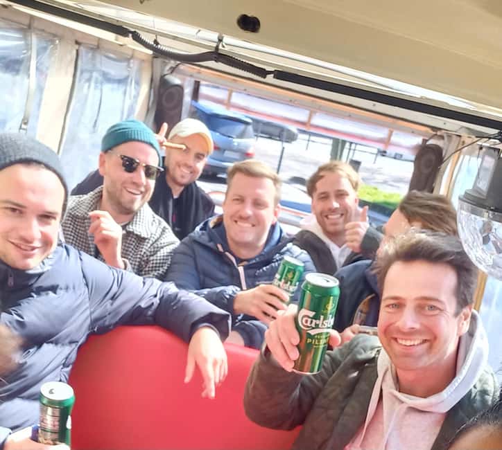 Gdansk: Top Unlimited Beer & Highlights Tour by Golf Buggy - The Motława river and Gdansk’s working past