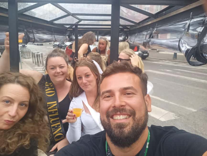 Gdansk: Top Unlimited Beer & Highlights Tour by Golf Buggy - Pickup, accessibility and booking value
