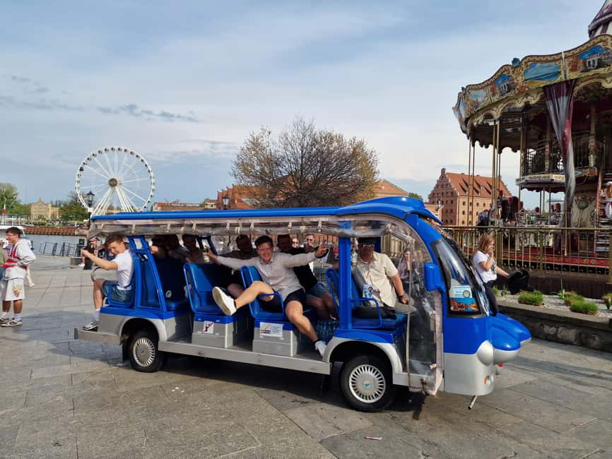 Gdansk:UNLIMITED beer incl. City Tour By Golf Cart - Churches, chapels, and the medieval center