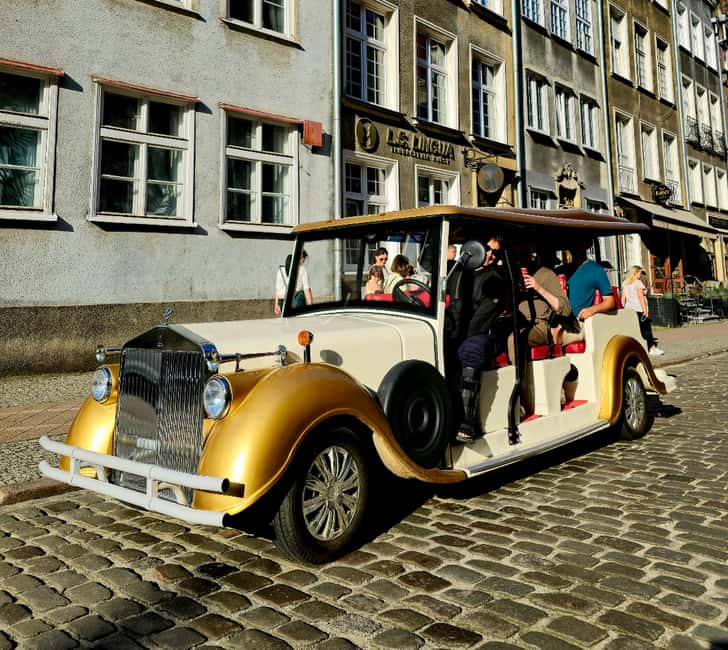 Gdansk:UNLIMITED beer incl. City Tour By Golf Cart - From the Highland Gate to the Golden Gate