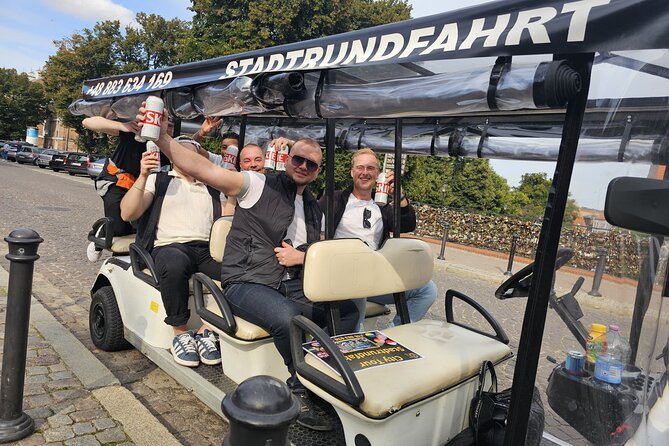 Gdansk Unlimited Beer Tour by GolfBuggy & Highlights & LiveGuided - The Bridge of Love and the Old Great Mill