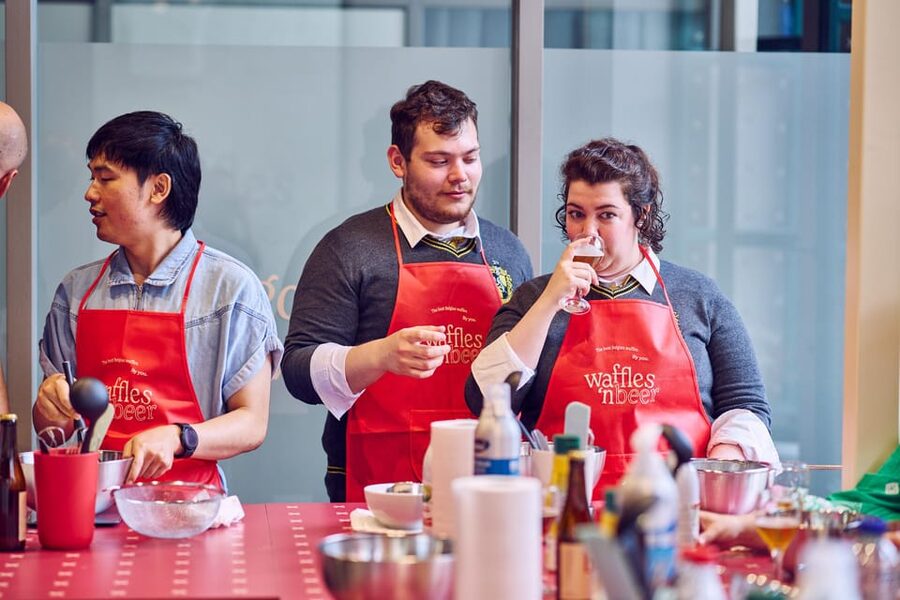 Ghent: Belgian Waffle-Making Workshop with Beer Tasting - Is $55 per person good value?