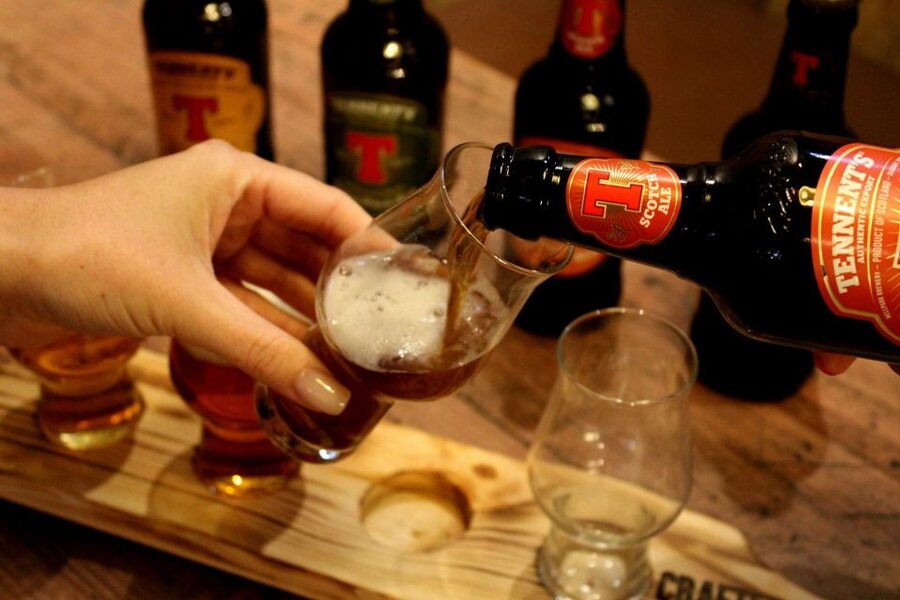 Glasgow: Beer Flight with a Haggis Taster in a Glasgow pub - Is $27 a fair price?