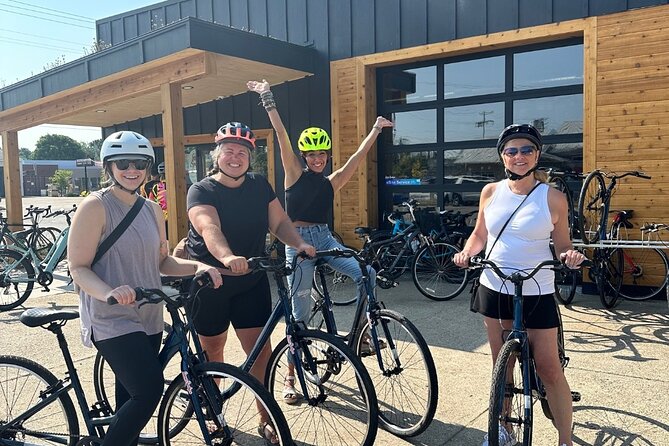 Grand Haven Afternoon Guided Bike & Beer Tour - 3 Hours - Boats, the boardwalk, and the Train Depot Museum