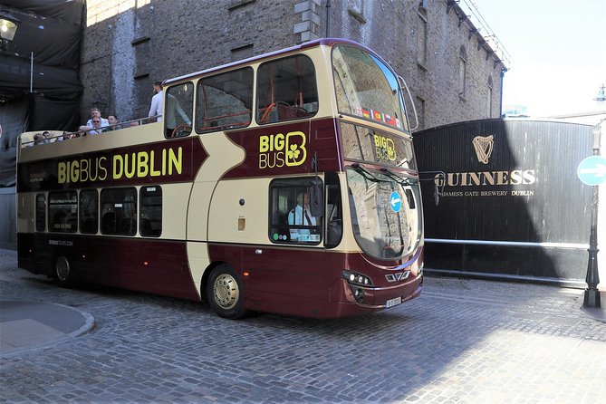 Guinness Storehouse Ticket and Big Bus Dublin Hop-on Hop-off Tour - Start with one full loop before hopping off