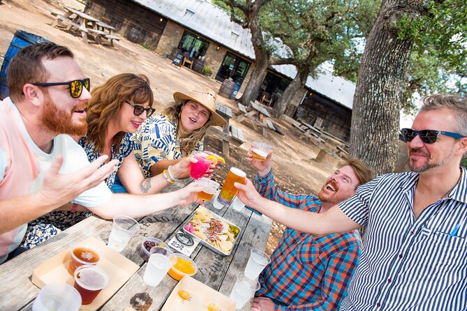 Half-Day Hill Country Brewery and Distillery Shuttle from Austin - The guides make the social side work