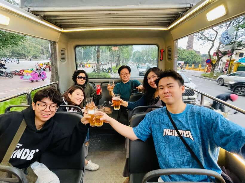 Hanoi Exclusive Craft Beer Bus: Cultural Sightseeing Tour - Key points at a glance