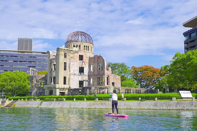 Hiroshima Night Tour: Craft Beer and Local Bites - Walking through Peace Memorial Park at night