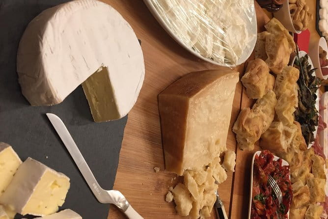 Italian Charcuterie & Cheese Board with Wine or Beer Pairing - A Tuscan board in Florence’s Oltrarno