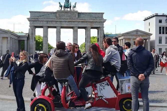 Jetbike Berlin fun bike beer bike - The Holocaust Memorial in five minutes