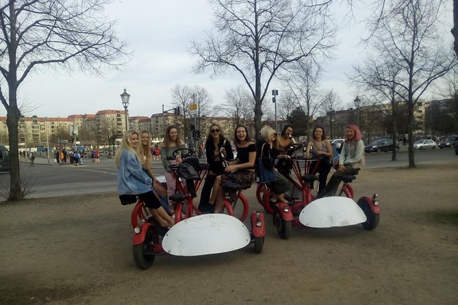 Jetbike Berlin fun bike beer bike - Checkpoint Charlie and the Cold War