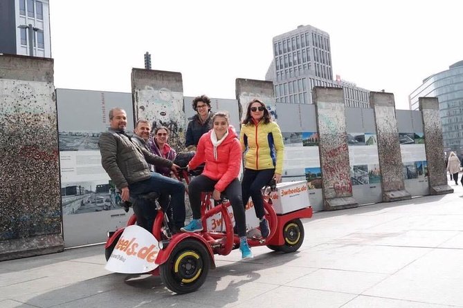 Jetbike Berlin fun bike beer bike - Potsdamer Platz brings Berlin into the present