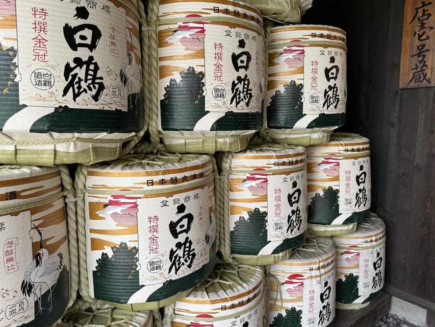 Kobe: Sake Brewery Tour with Tasting Sake - What you actually taste