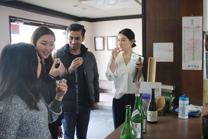 KOBE Sake Tasting Tour at Breweries (tasting fee included) - What the ¥109 price buys you